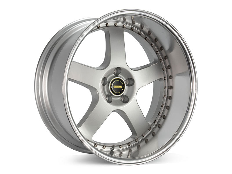 Simmons FR1 20x10 Flow Form Silver Mirror Lip