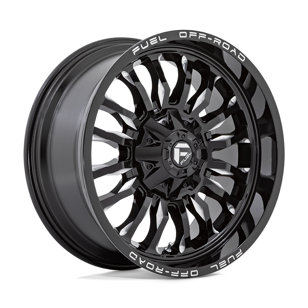 FUEL ARC D795 Gloss Black Milled