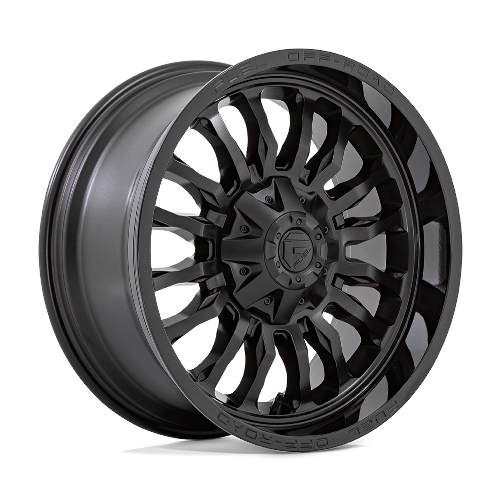 FUEL ARC D796 Matte Black Gloss Black Lip