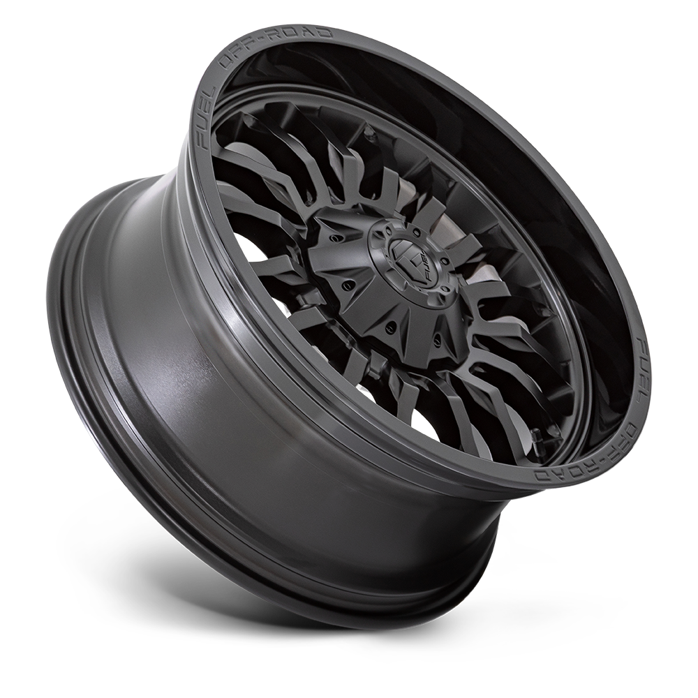 FUEL ARC D796 Matte Black Gloss Black Lip