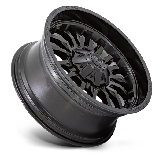 FUEL ARC D796 Matte Black Gloss Black Lip