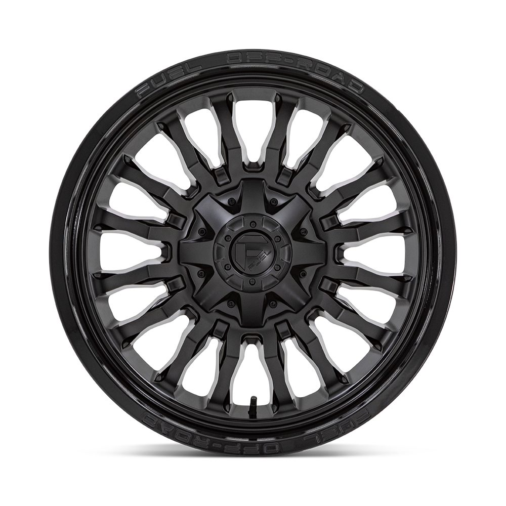 FUEL ARC D796 Matte Black Gloss Black Lip
