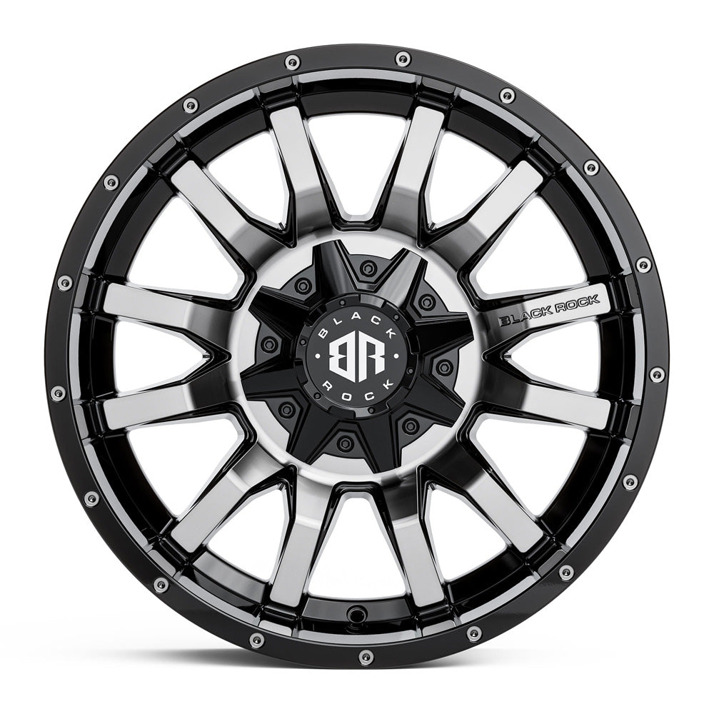 BLACK ROCK PREDATOR Gloss Black Tinted