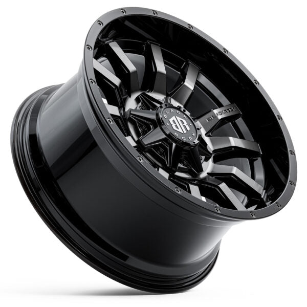 BLACK ROCK PREDATOR Gloss Black Tinted