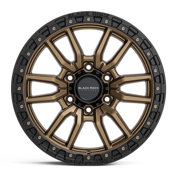 BLACK ROCK RAMBLER Dark Bronze Black Ring