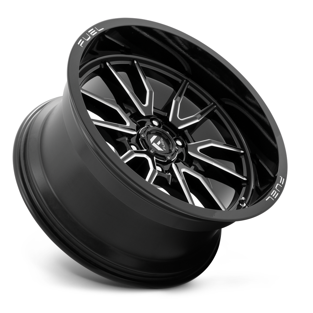 FUEL CLASH 6 D761 Gloss Black Milled