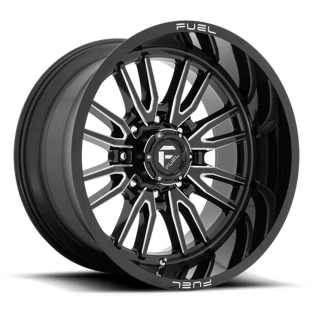 FUEL CLASH 8 D761 Gloss Black Milled
