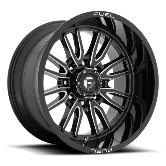FUEL CLASH 8 D761 Gloss Black Milled