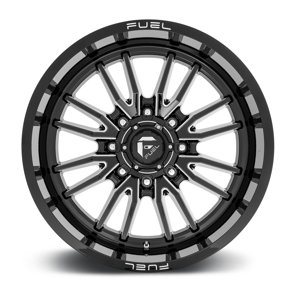 FUEL CLASH 8 D761 Gloss Black Milled