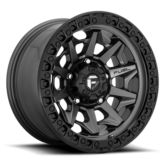 FUEL COVERT D716 Matte Gunmetal Black Bead Ring