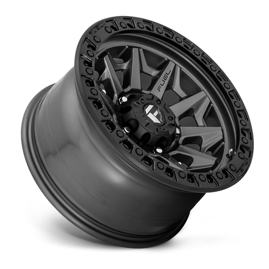 FUEL COVERT D716 Matte Gunmetal Black Bead Ring