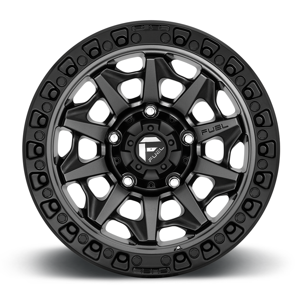 FUEL COVERT D716 Matte Gunmetal Black Bead Ring