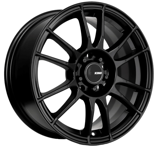 KING WHEELS - CIRCUIT Satin Black