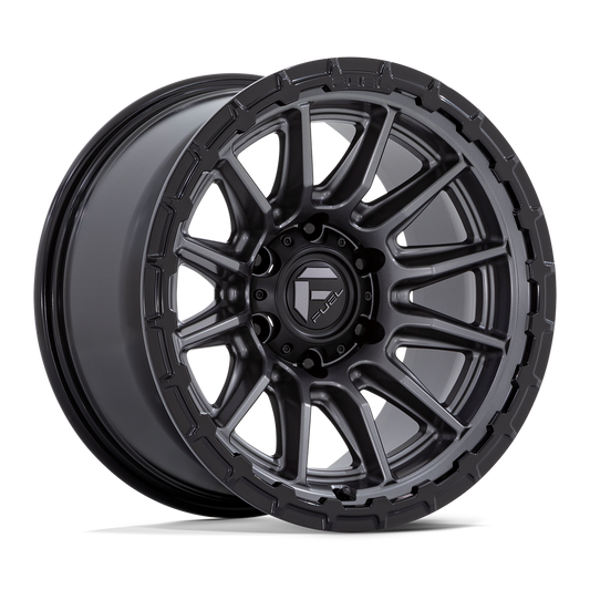 FUEL PISTON Matte Gunmetal Gloss Black Lip