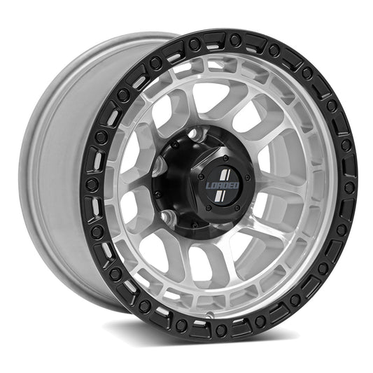 LOADED GIBB 1675 Silver Machined Black Lip