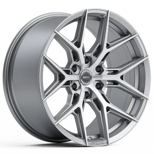 GT FORM WHEELS - GFS1 Silver Machined Face