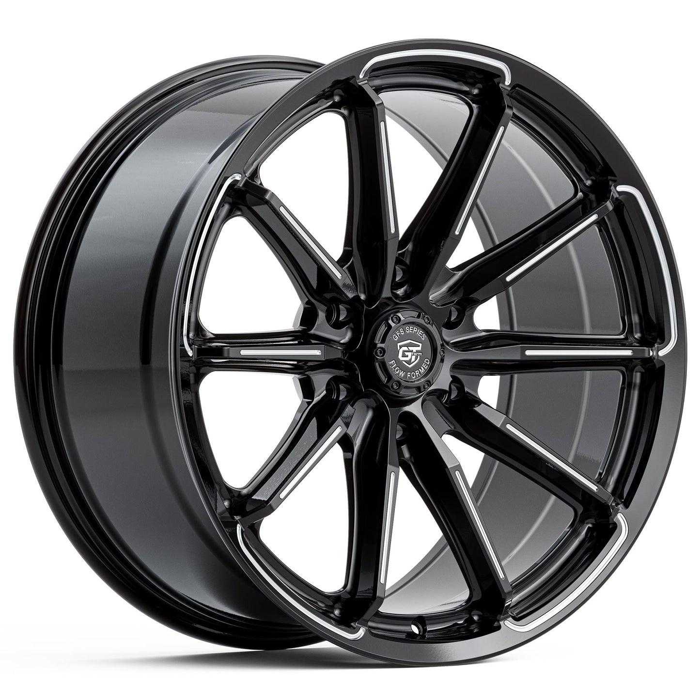 GT FORM GFS6 Gloss Black Milled