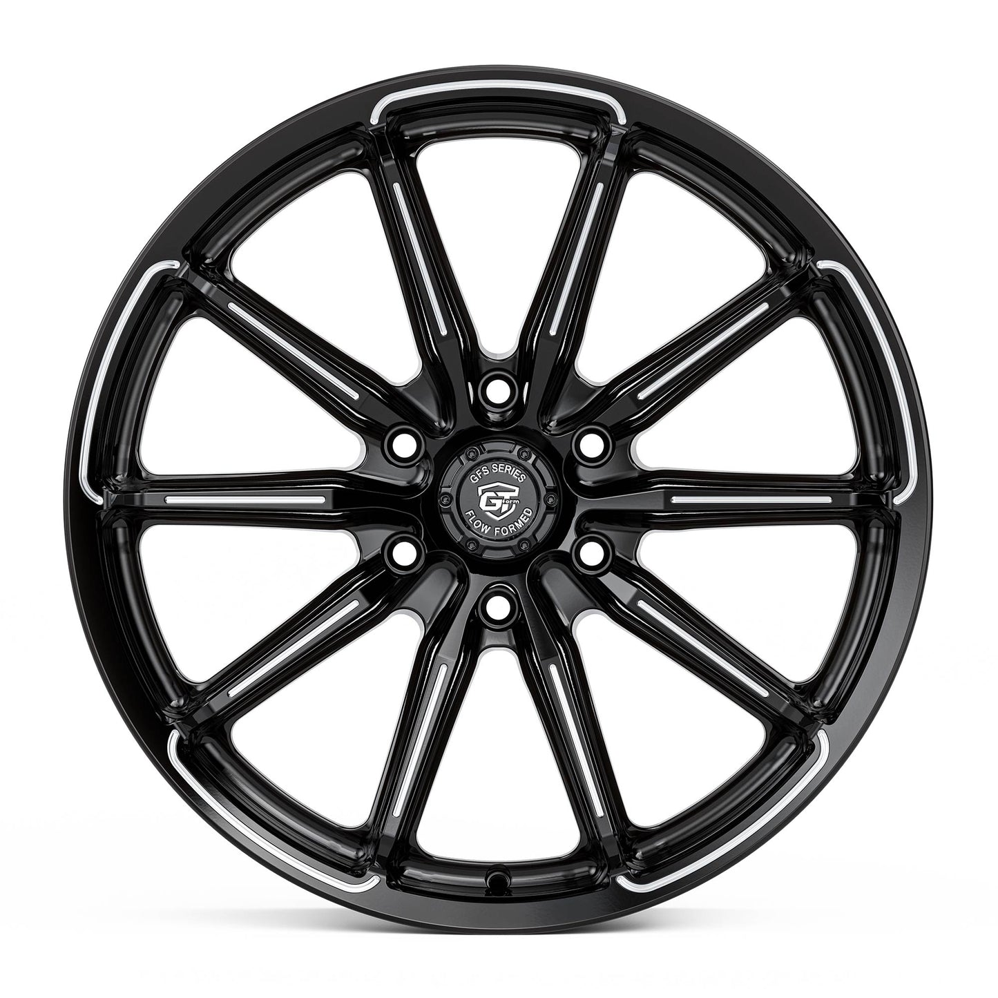 GT FORM GFS6 Gloss Black Milled