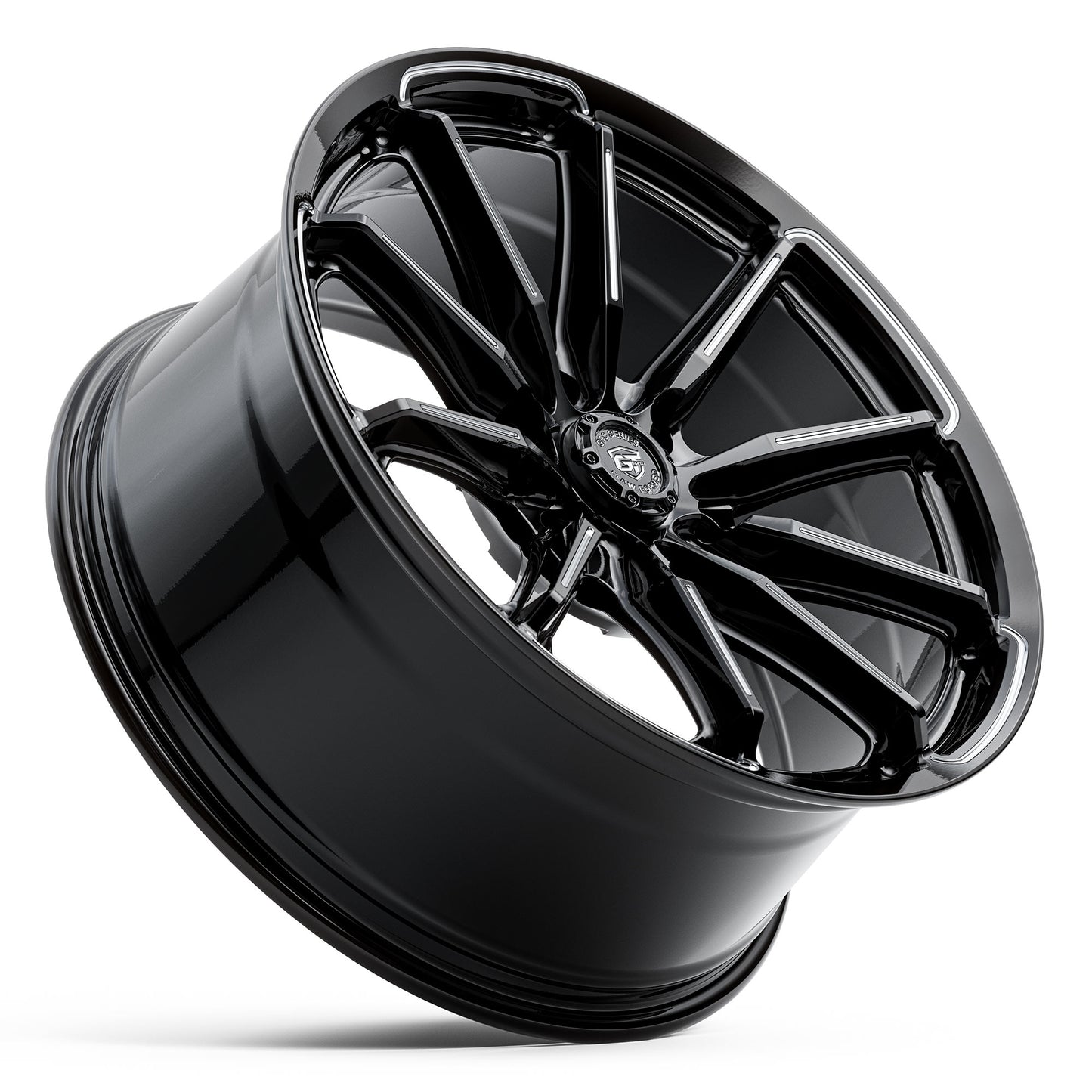 GT FORM GFS6 Gloss Black Milled
