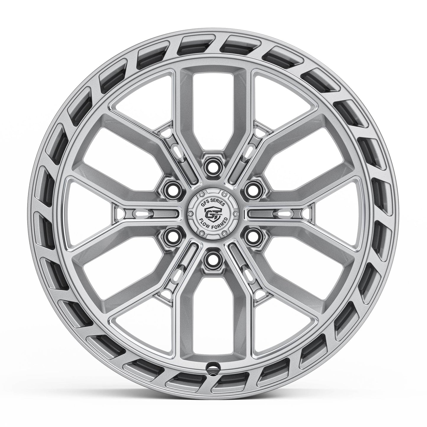 GT FORM GFS7 Gloss Silver Milled