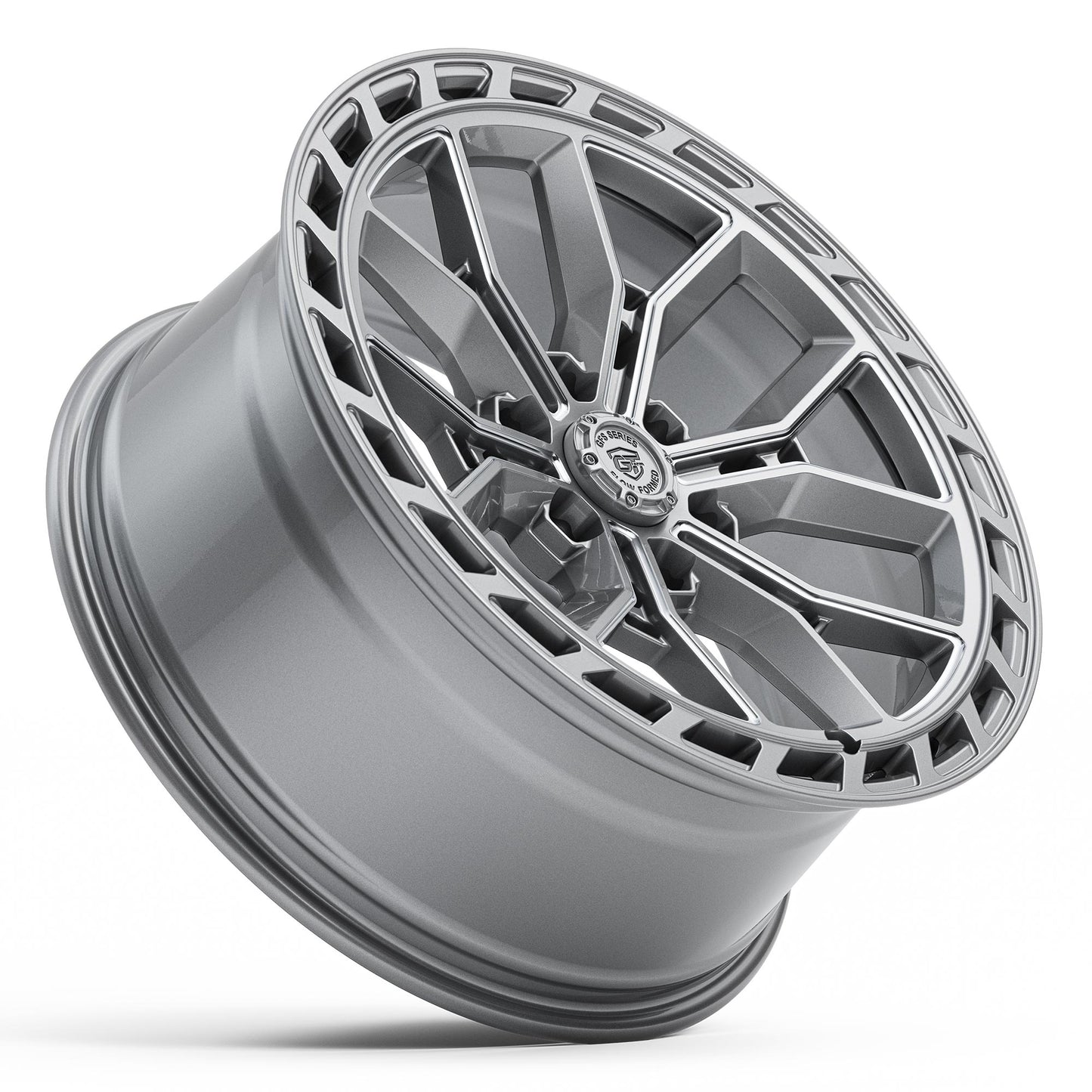 GT FORM GFS7 Gloss Silver Milled