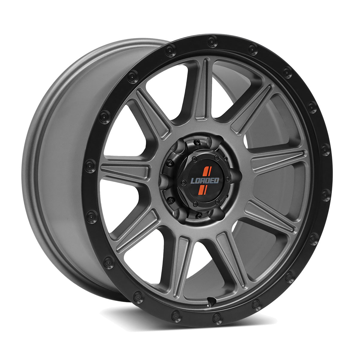 LOADED GUNBARREL Grey Black Lip