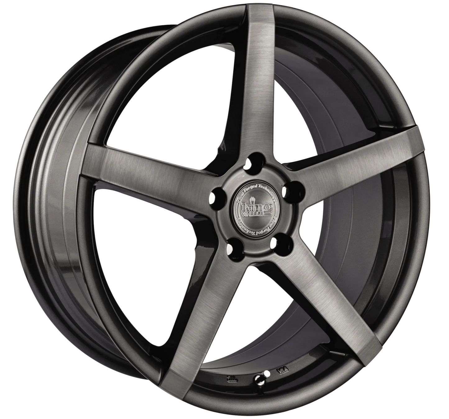 KING HOSTILE Gun Metal Brushed Face Dark Tint