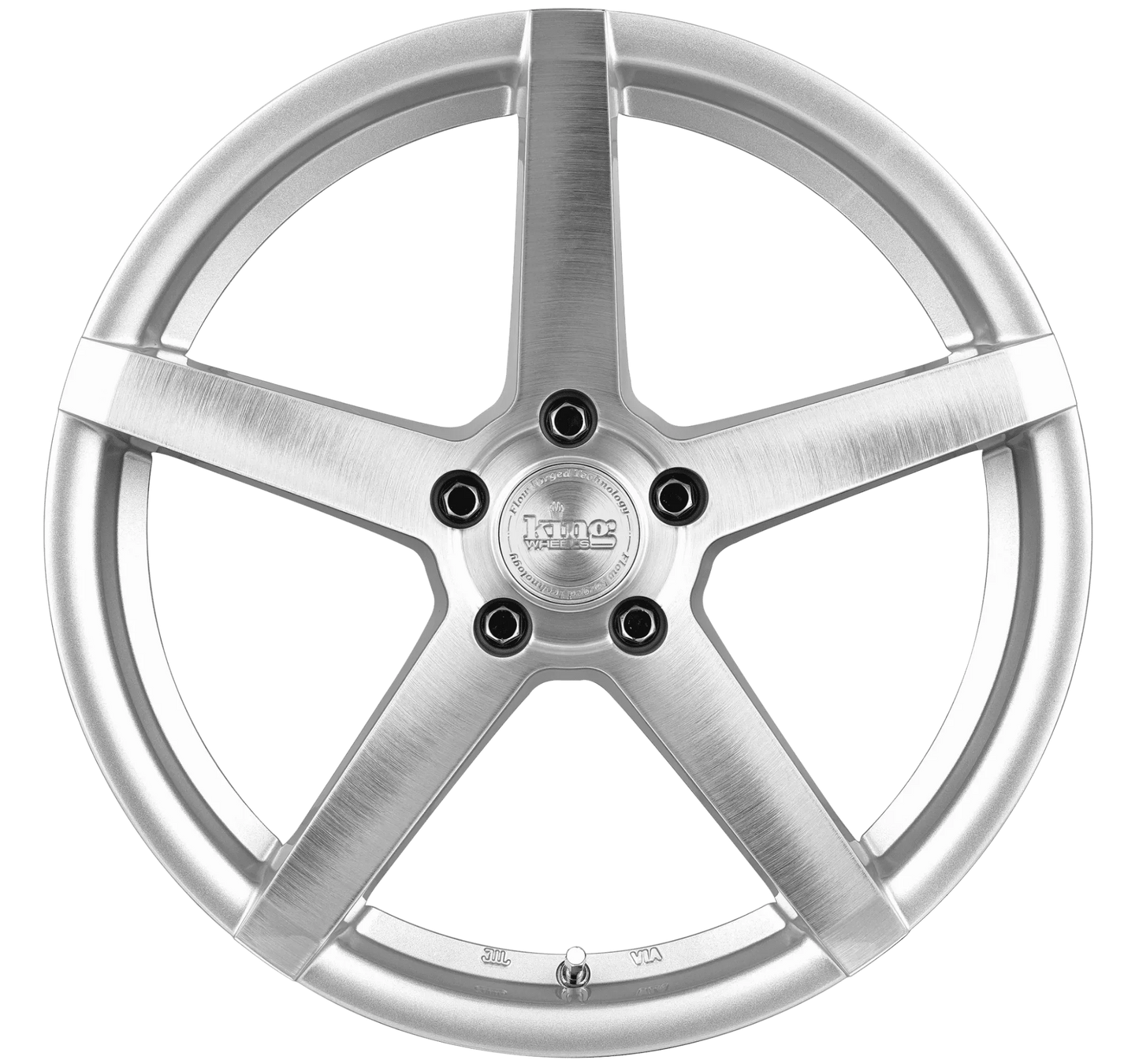 KING HOSTILE Silver Brushed Face