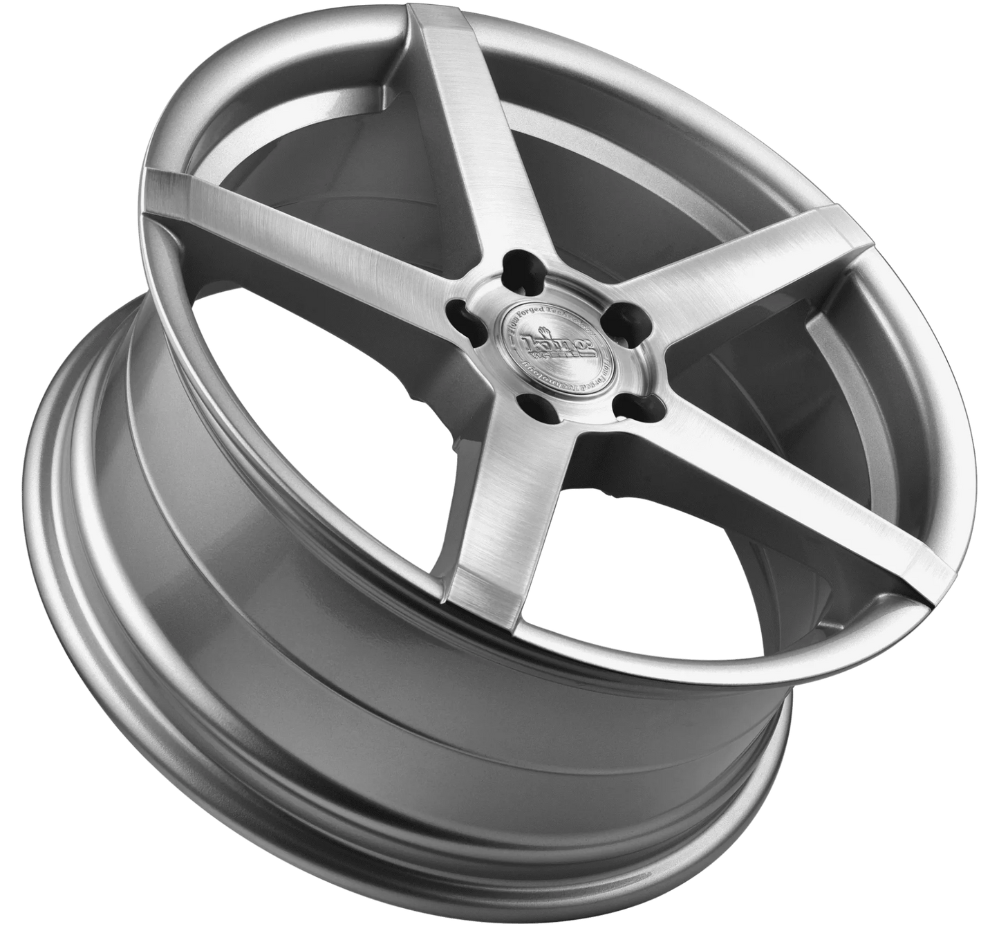 KING HOSTILE Silver Brushed Face