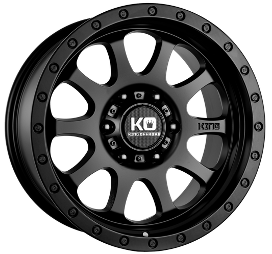 KING HURRICANE II Satin Black