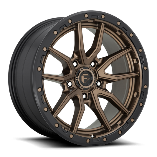 FUEL OFFROAD WHEELS - D681 REBEL-5 Matte Gunmetal Black Bead Ring