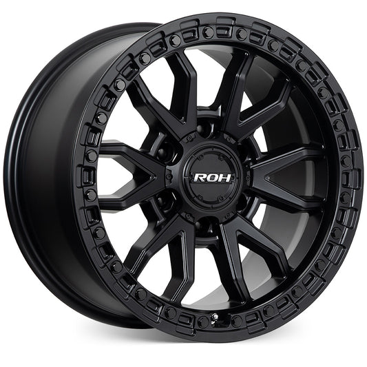 ROH WHEELS - RAID Matt Black