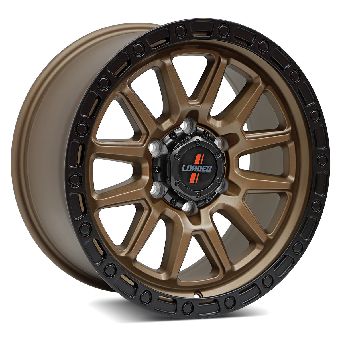 LOADED STOCKTON Bronze Black Lip