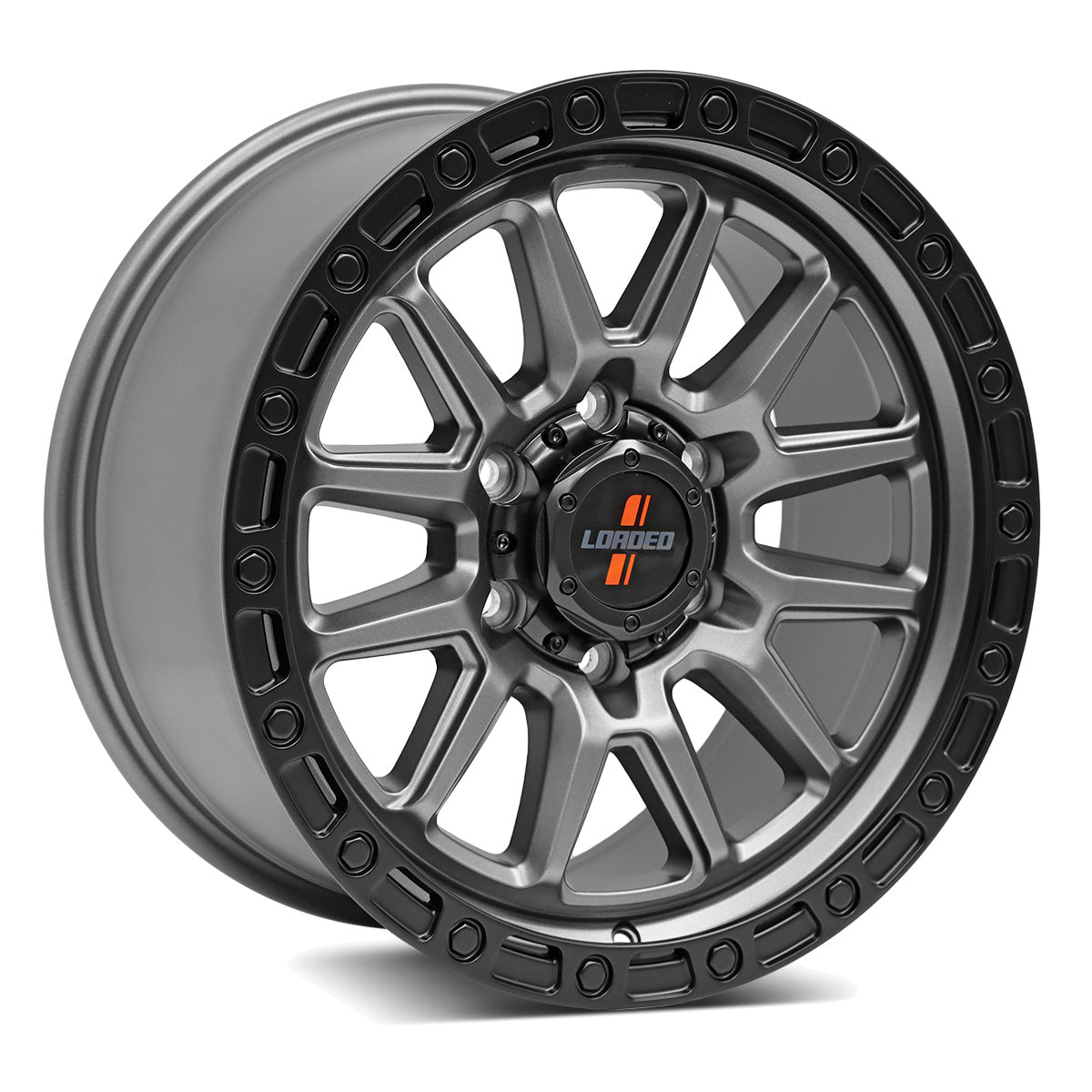 LOADED STOCKTON Grey Black Lip