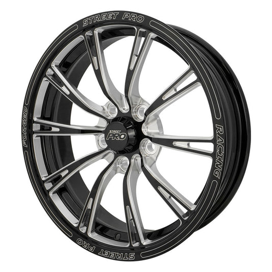 Street Pro 009 Series Forged Wheel Gloss Black Milled
