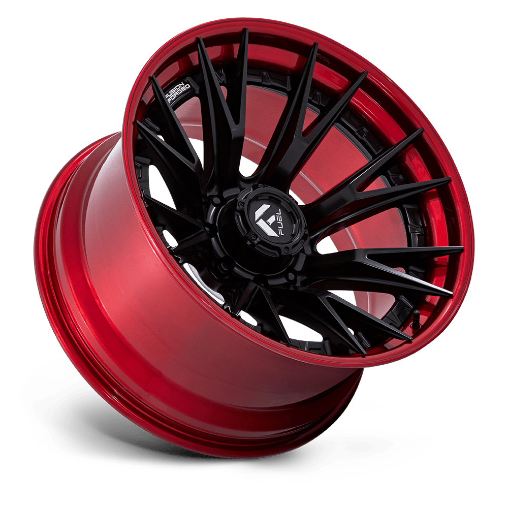 FUEL CATALYST Matte Black With Candy Red Lip