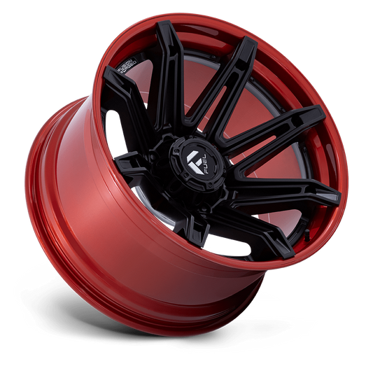 FUEL BRAWL Matte Black with Candy Red Lip