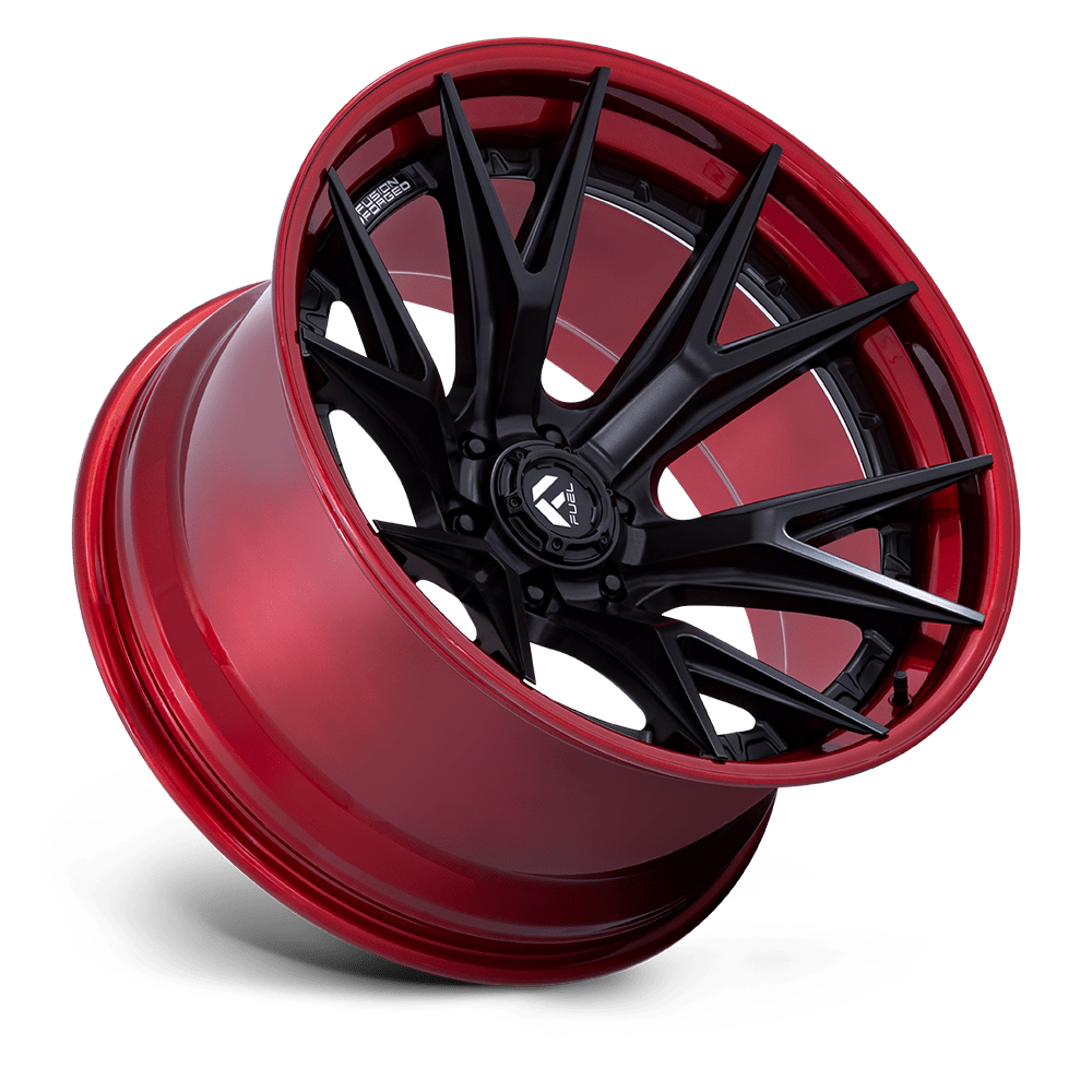 FUEL CATALYST Matte Black With Candy Red Lip