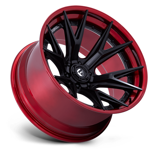 FUEL CATALYST Matte Black With Candy Red Lip