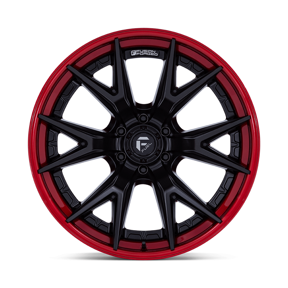 FUEL CATALYST Matte Black With Candy Red Lip
