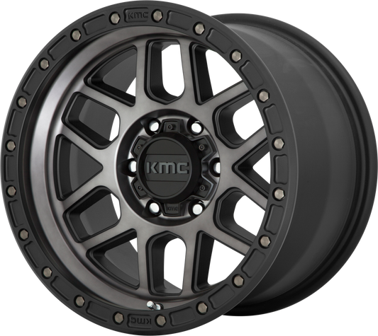 KMC MESA KM544 SATIN BLACK GRAY TINT