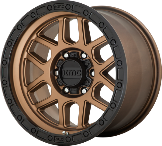 KMC WHEELS - MESA KM544 MATTE BRONZE BLACK LIP