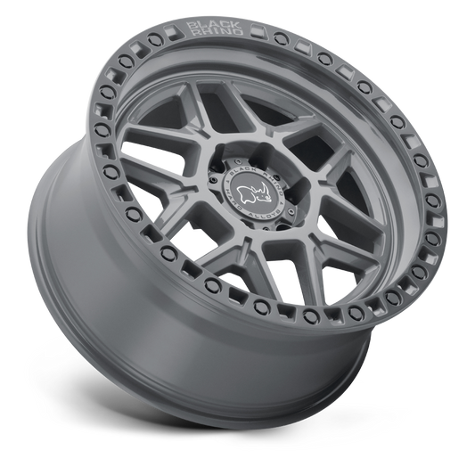 BLACK RHINO KELSO Battleship Gray Black Lip