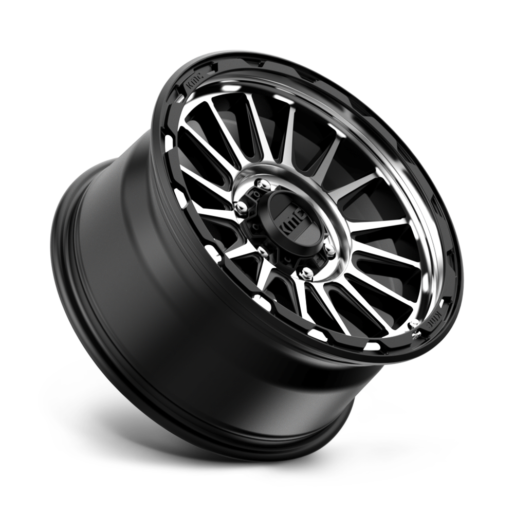 KMC IMPACT KM542 SATIN BLACK MACHINED