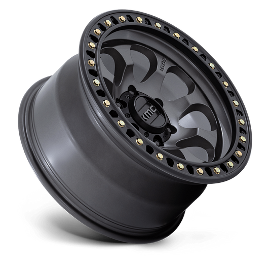 KMC RIOT SBL KM550 Anthracite  Black Lip