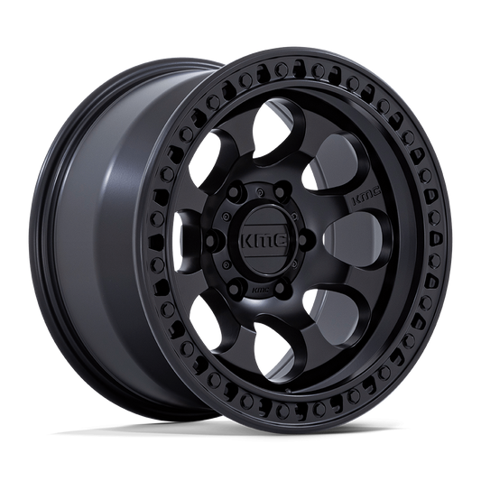 KMC WHEELS - RIOT SBL KM550 Satin Black