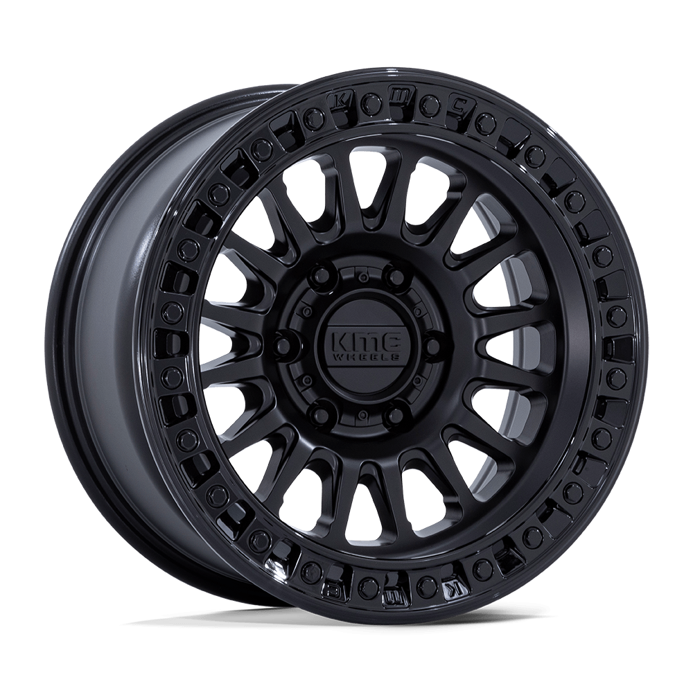 KMC IMS KM552 Matte Black Gloss Black Ring