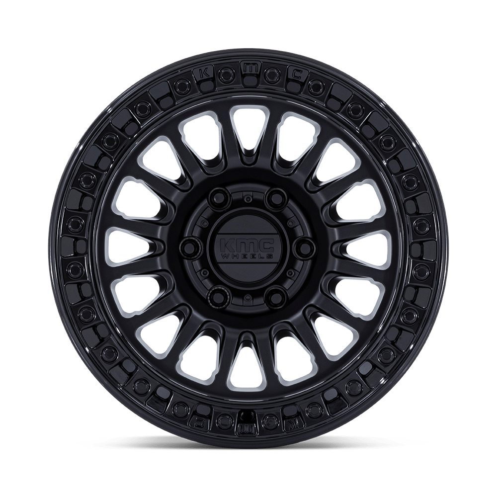 KMC IMS KM552 Matte Black Gloss Black Ring