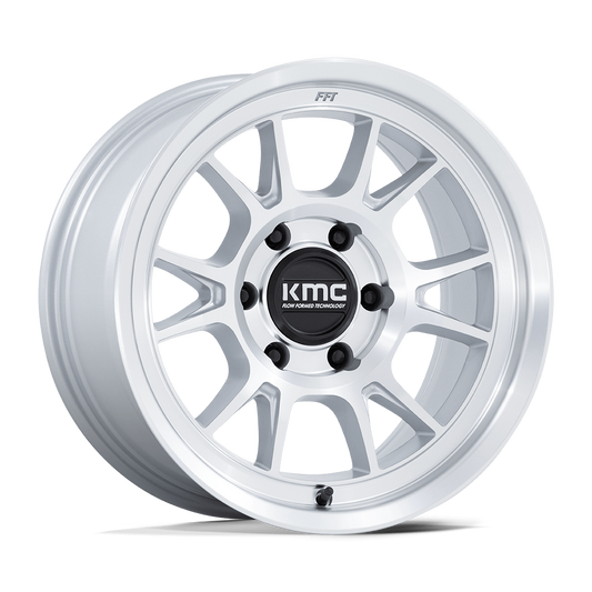 KMC RANGE KM729 Gloss Silver Machine Face