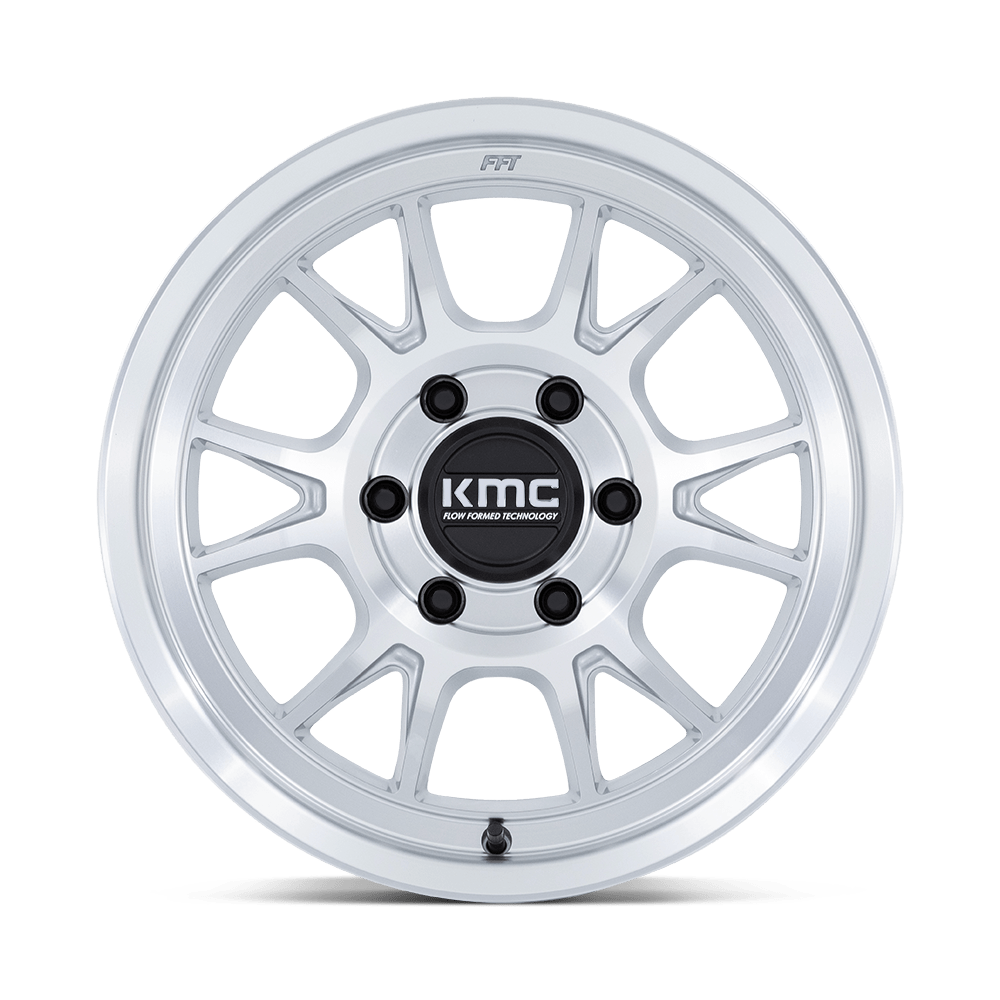 KMC RANGE KM729 Gloss Silver Machine Face